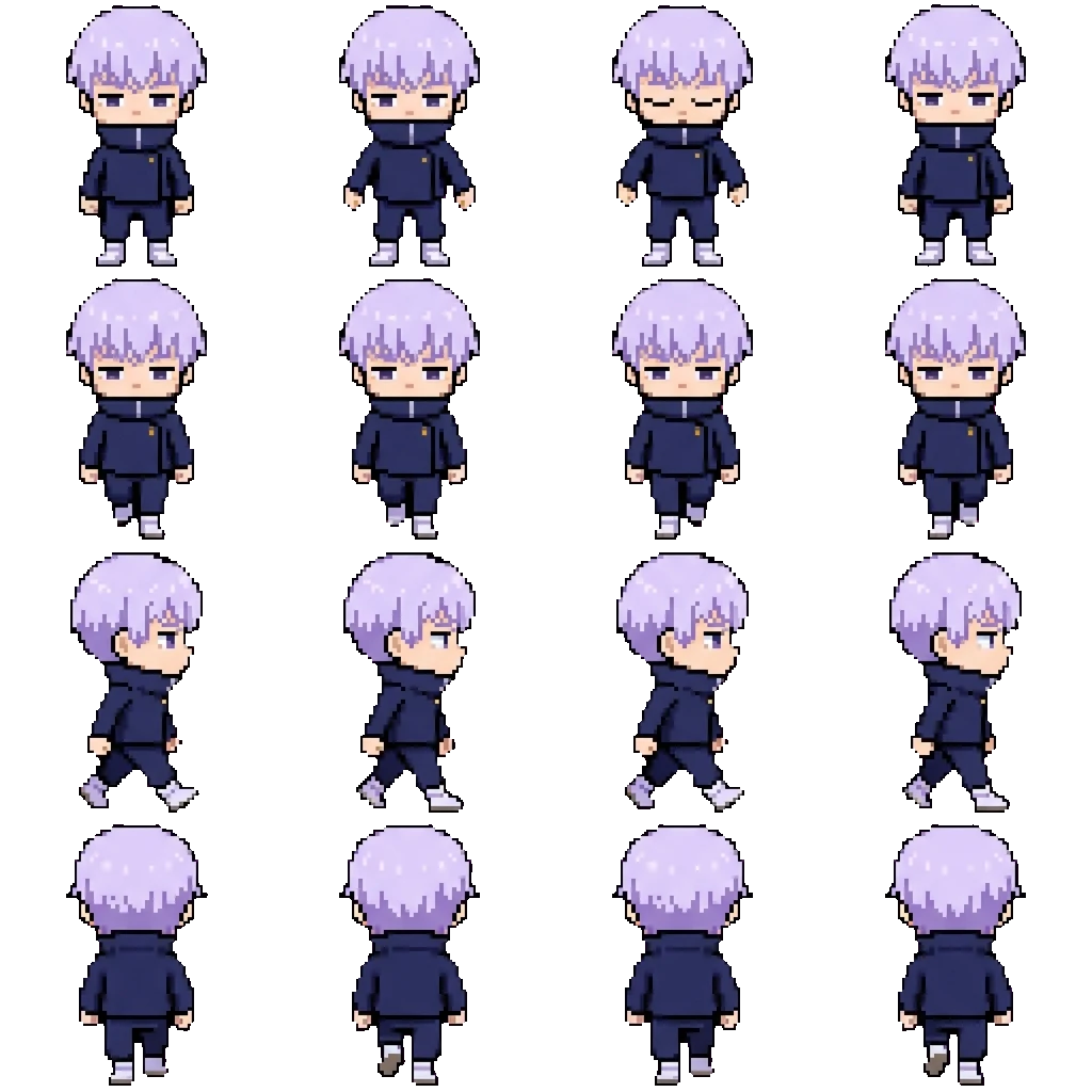 Toge Inumaki movement sprite