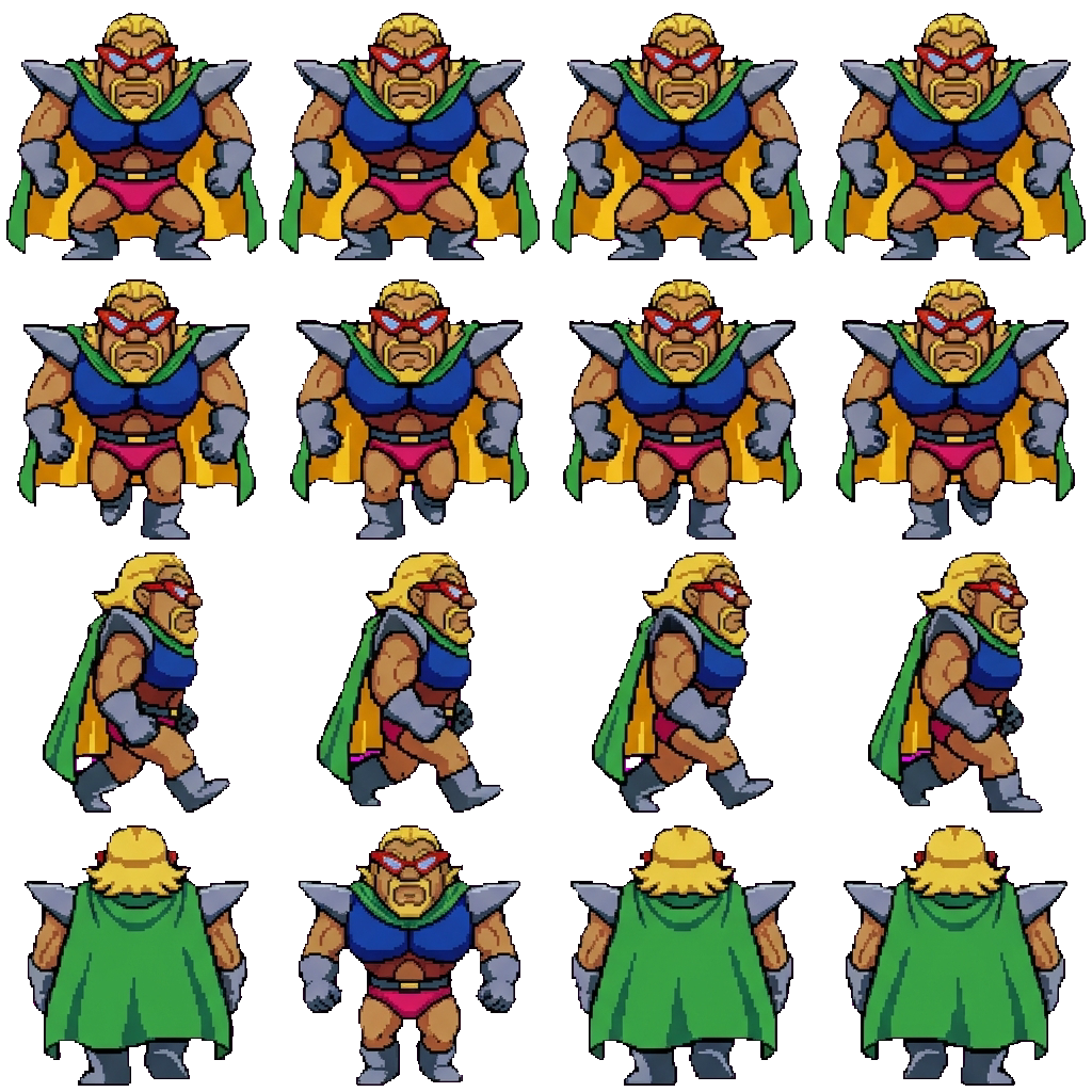 Mujoe movement sprite