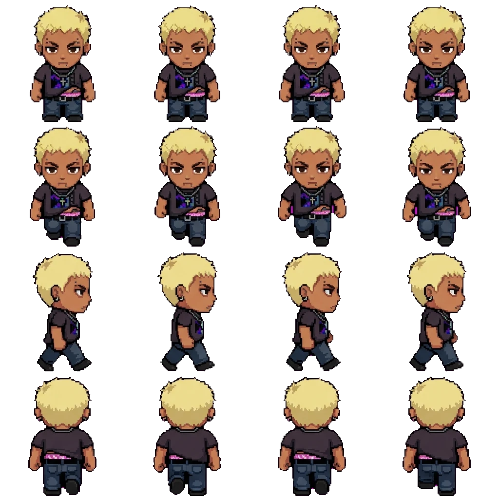 Jerron movement sprite