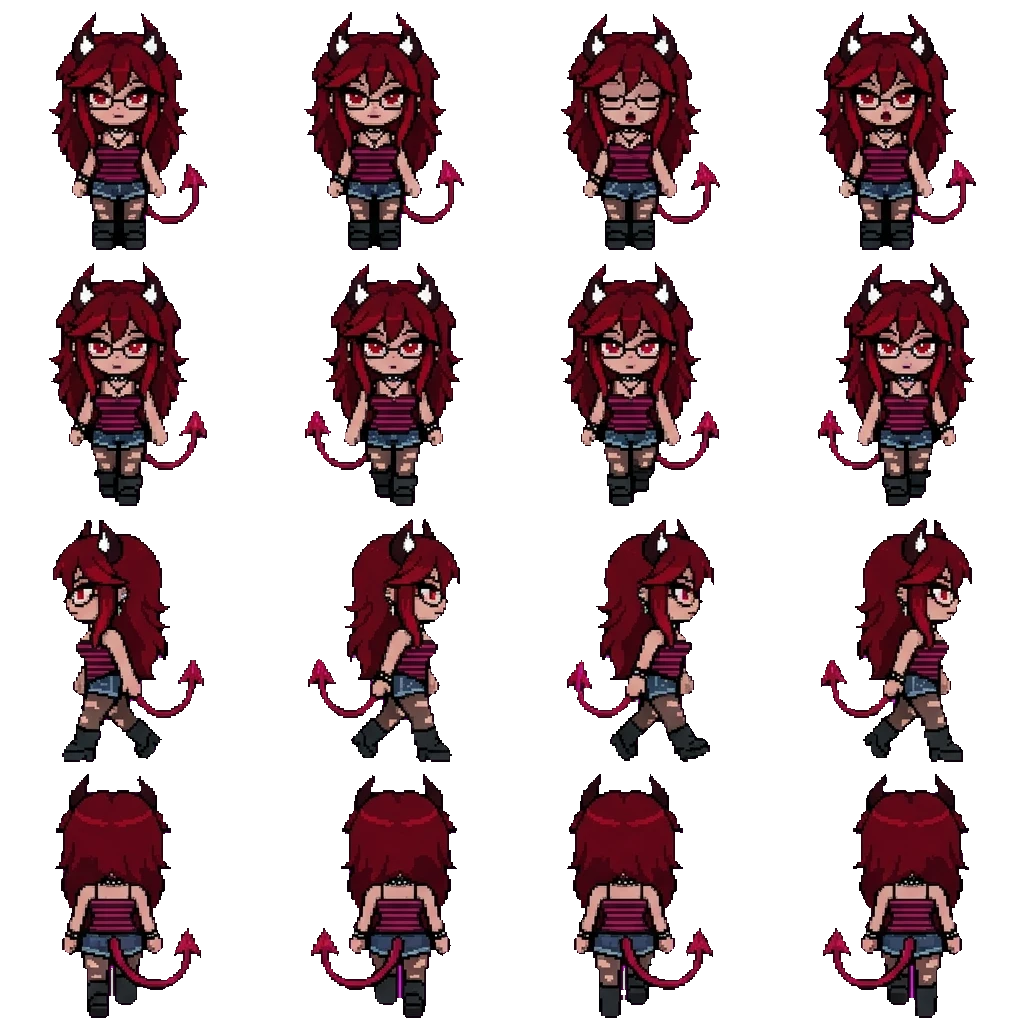 Brenda movement sprite