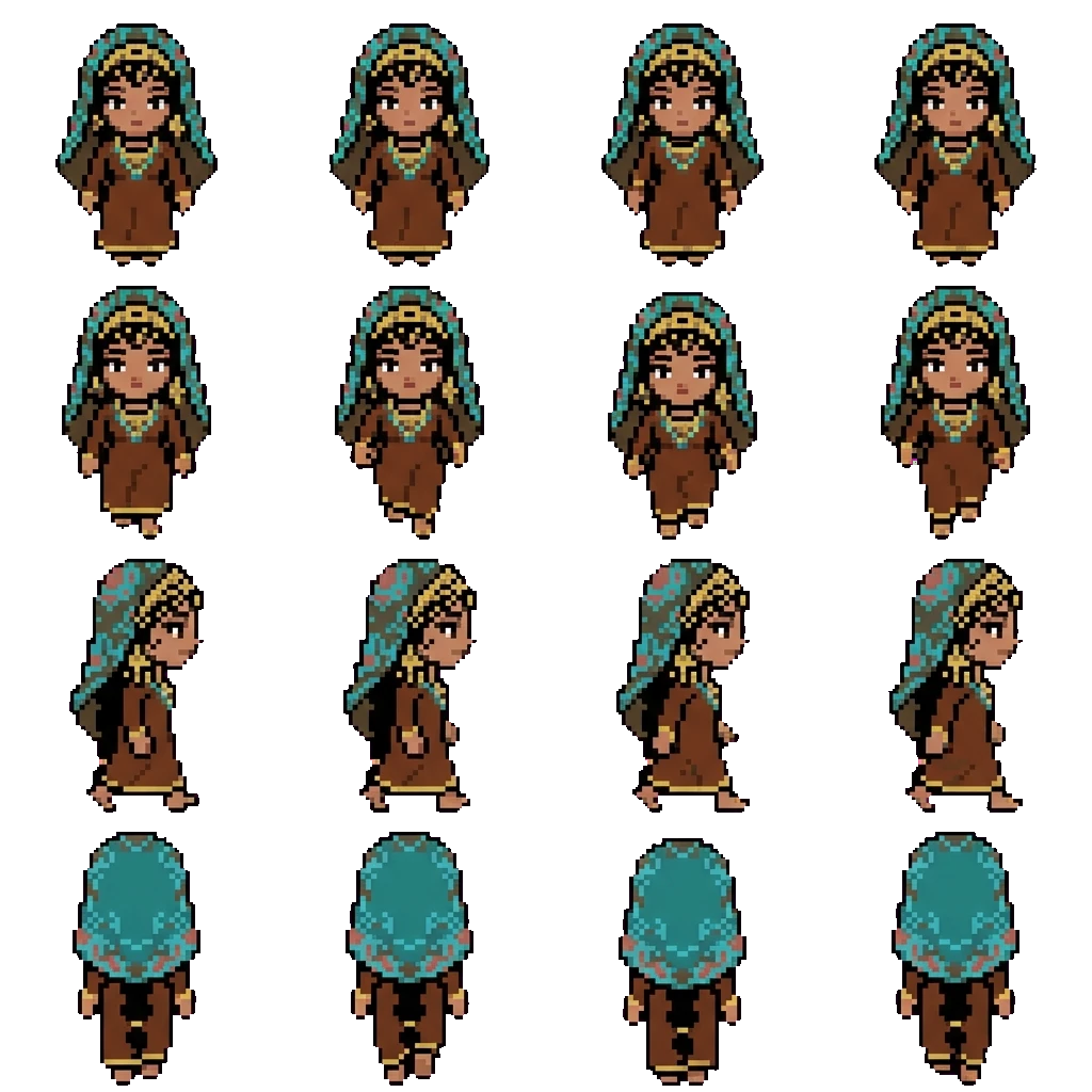 Samra movement sprite