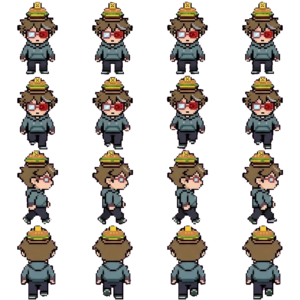 Sean (007n7) movement sprite