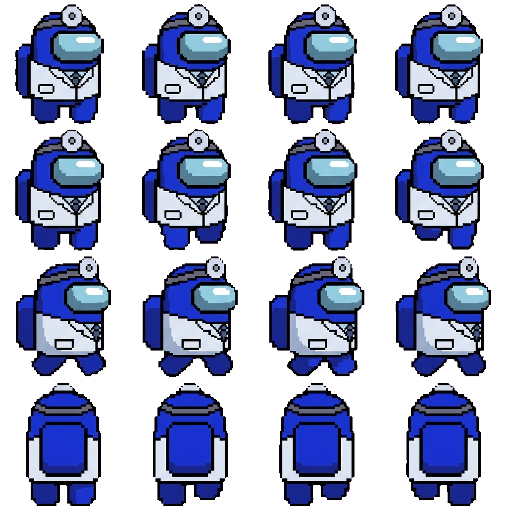Blue movement sprite