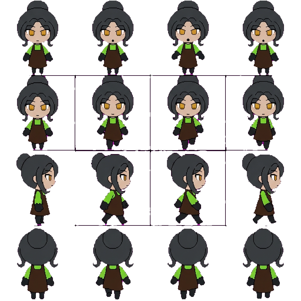 Sadomi movement sprite
