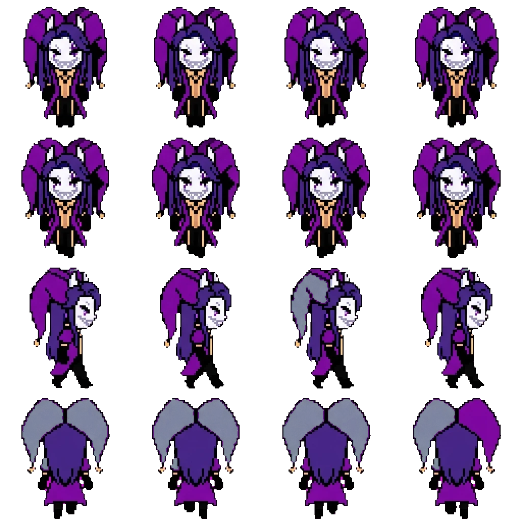 Jester movement sprite