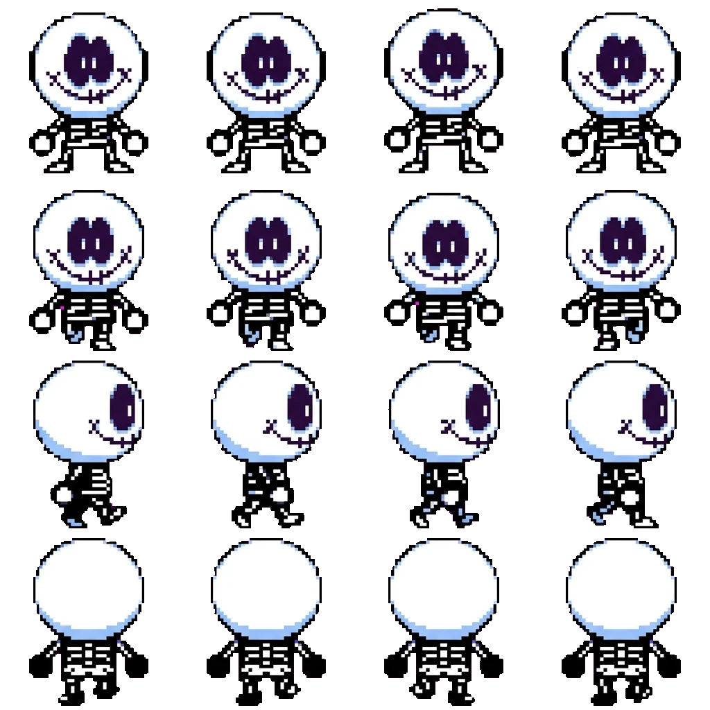 Skid movement sprite