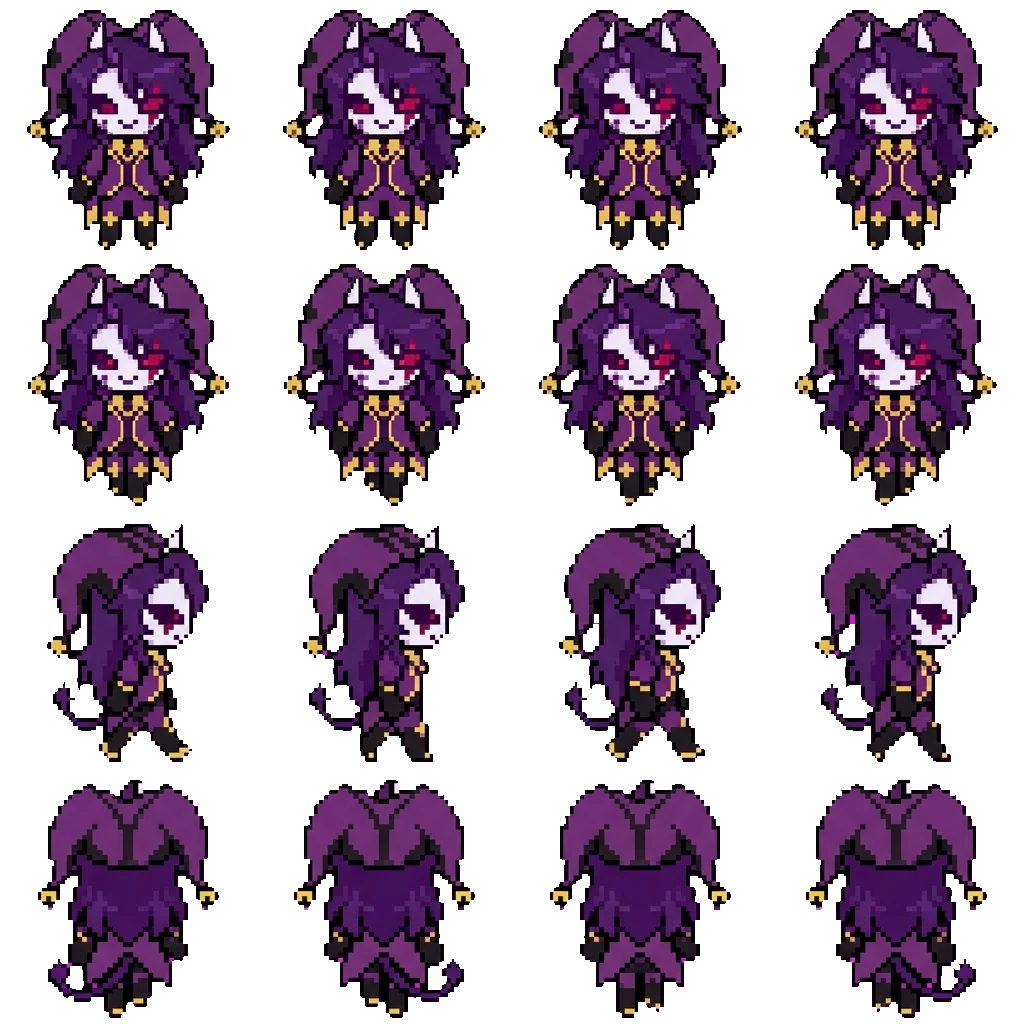 Jester movement sprite