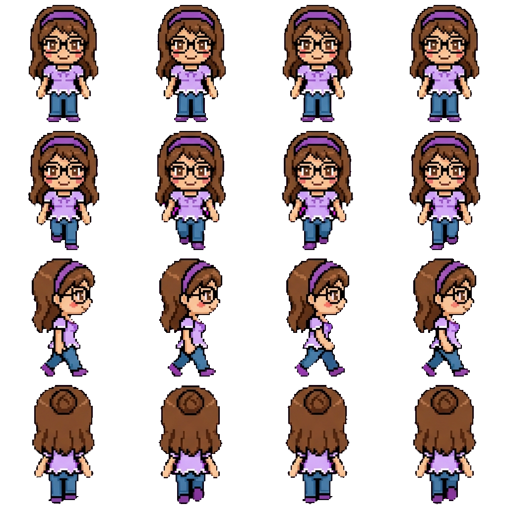 Olga movement sprite