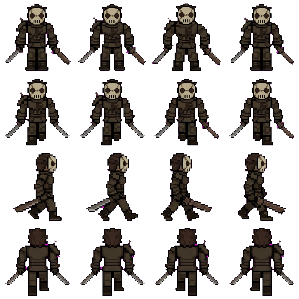 Slasher movement sprite