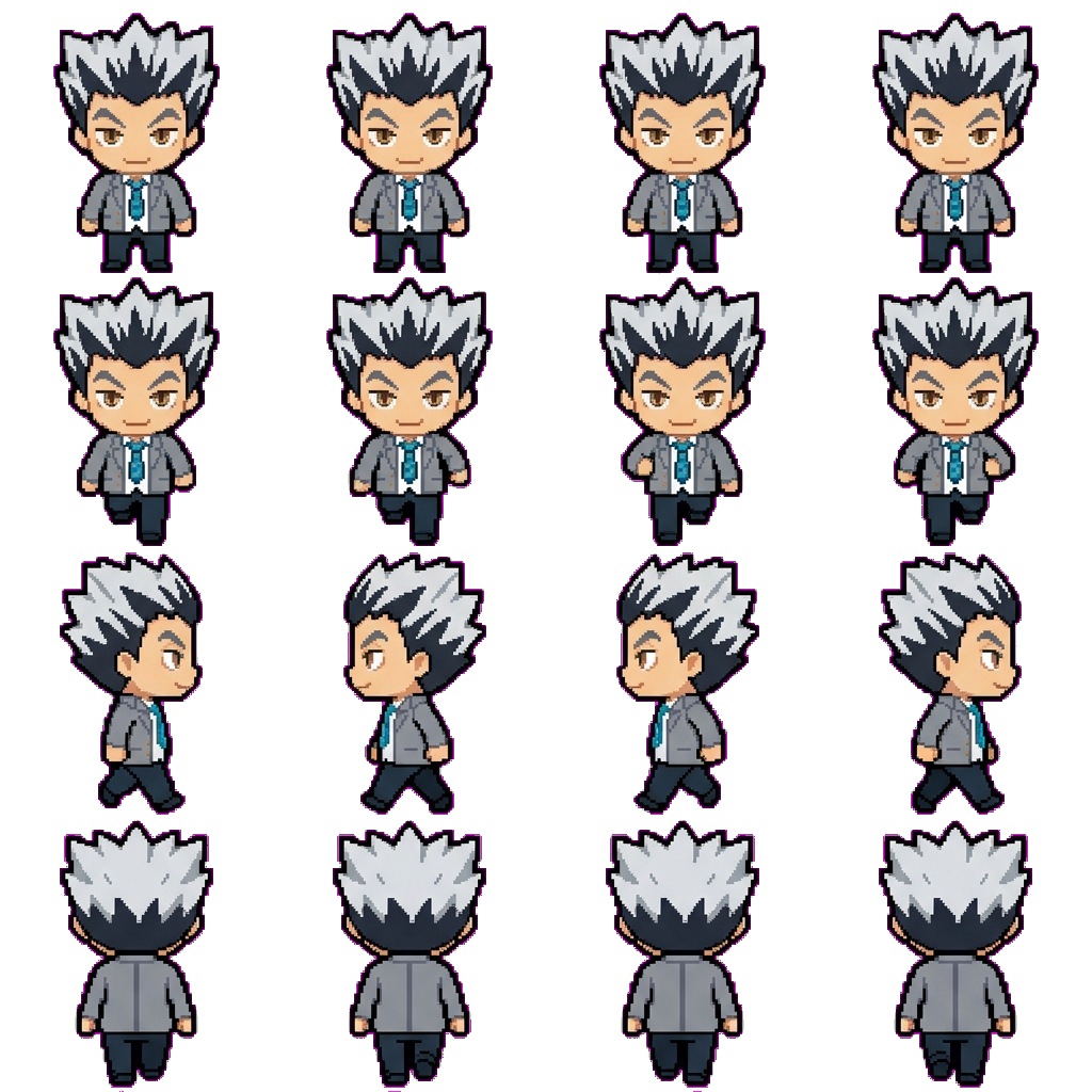 Bokuto Kotaro movement sprite