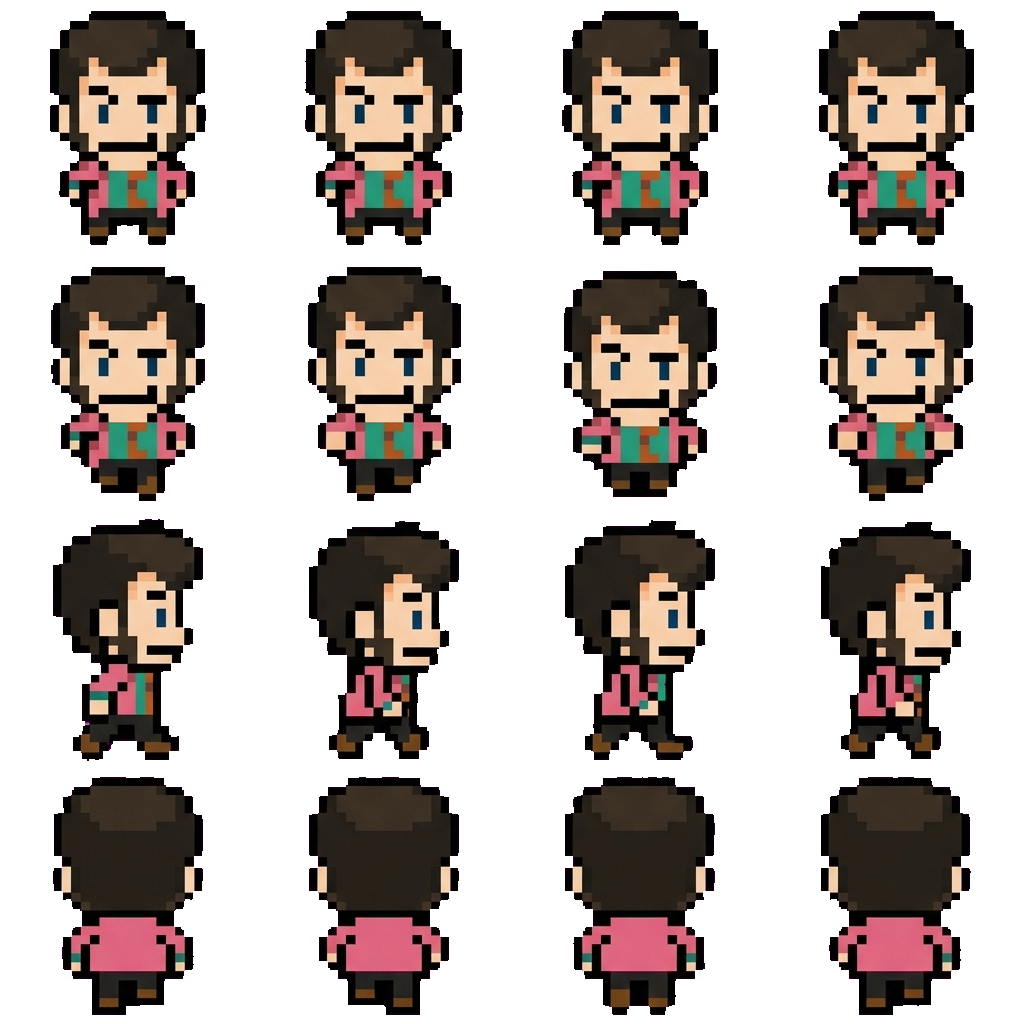 Lupin movement sprite