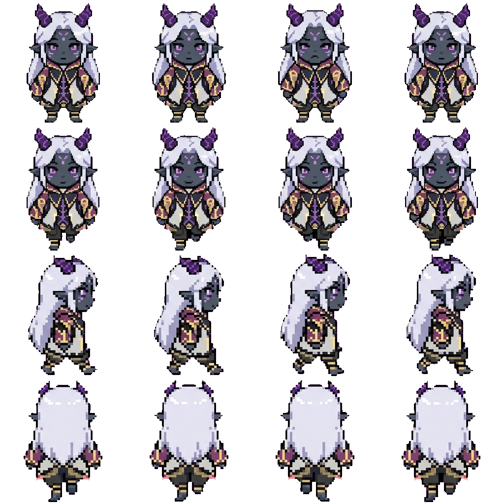 Ophelin movement sprite