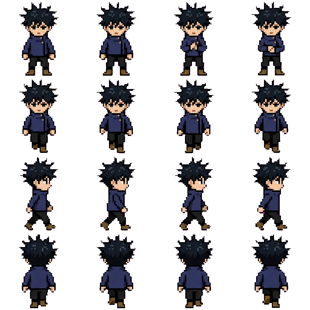 Megumi fushiguro 💘 movement sprite