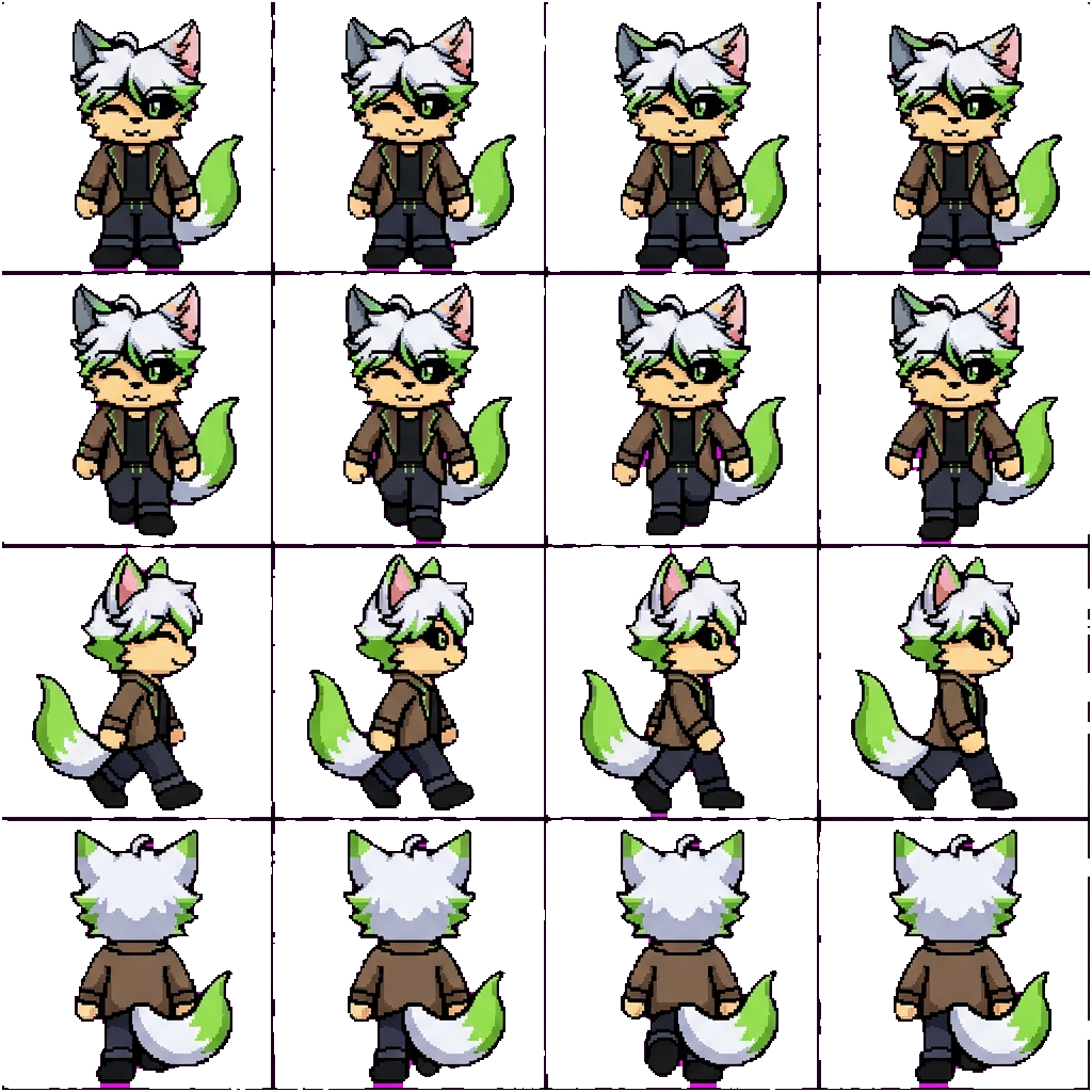 Zorro movement sprite