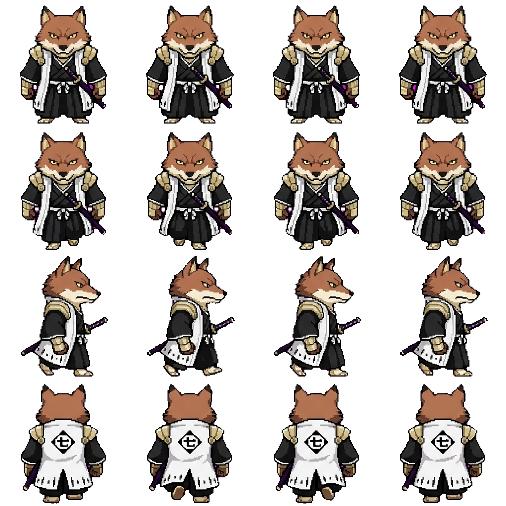 Komamura movement sprite