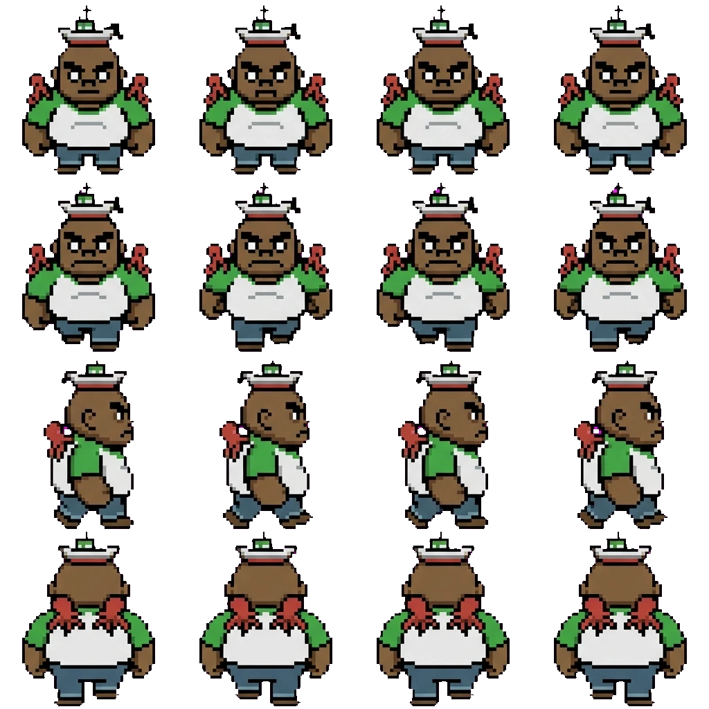 Russel movement sprite