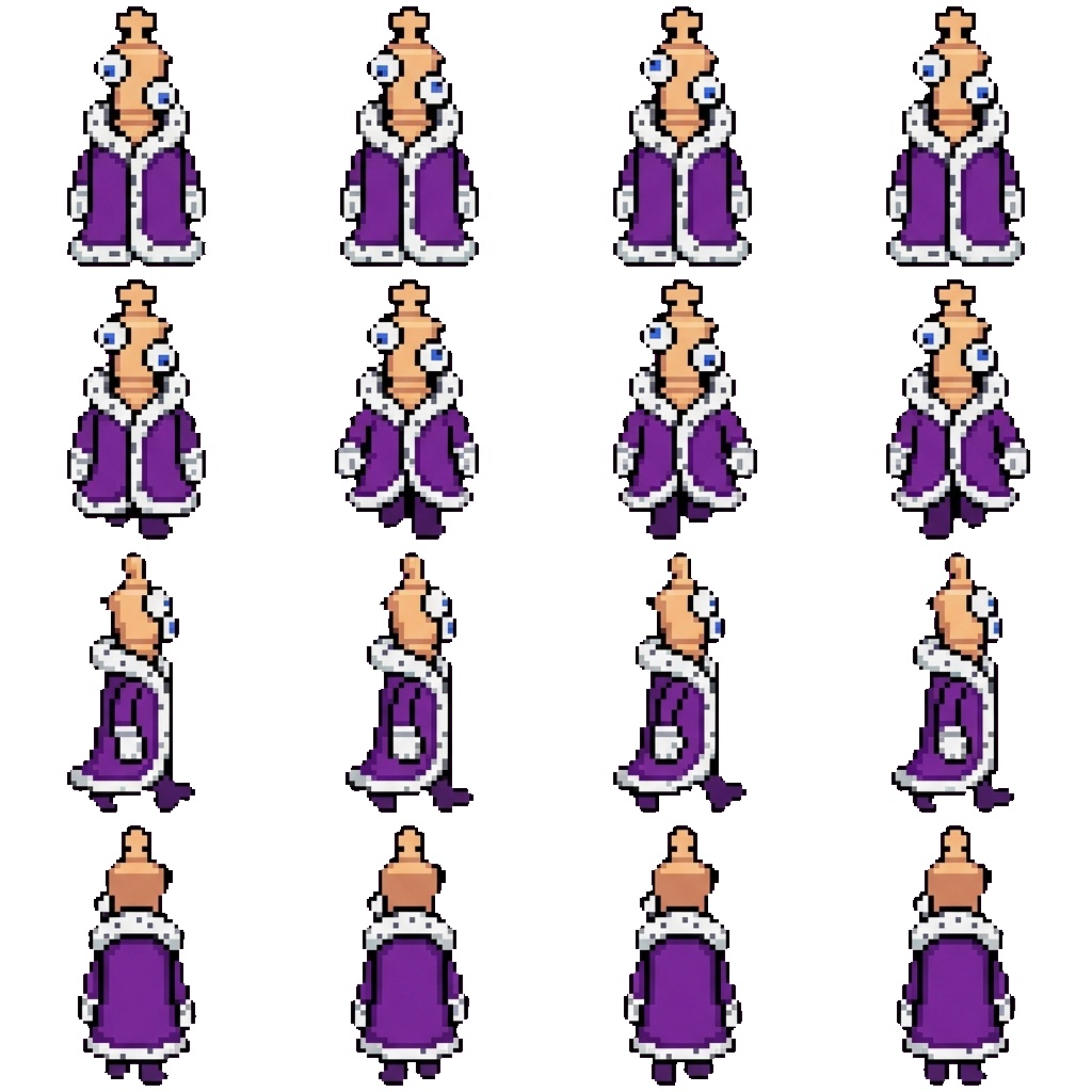 Kinger movement sprite
