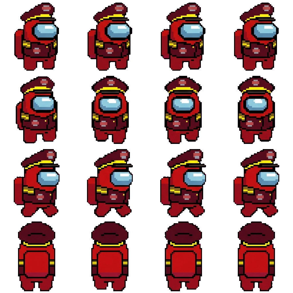 Red movement sprite