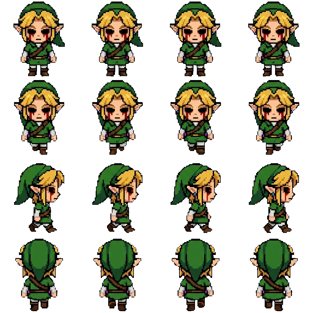 Ben drowned movement sprite
