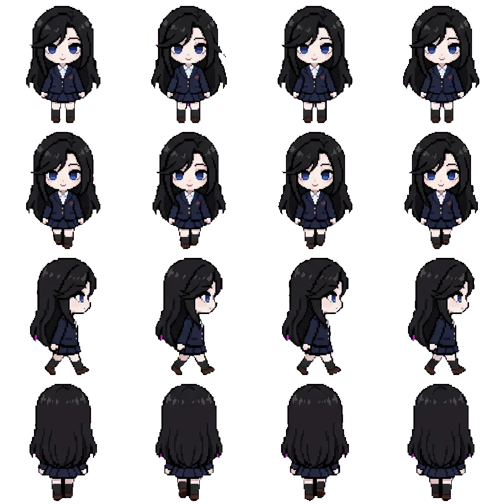 Umi movement sprite