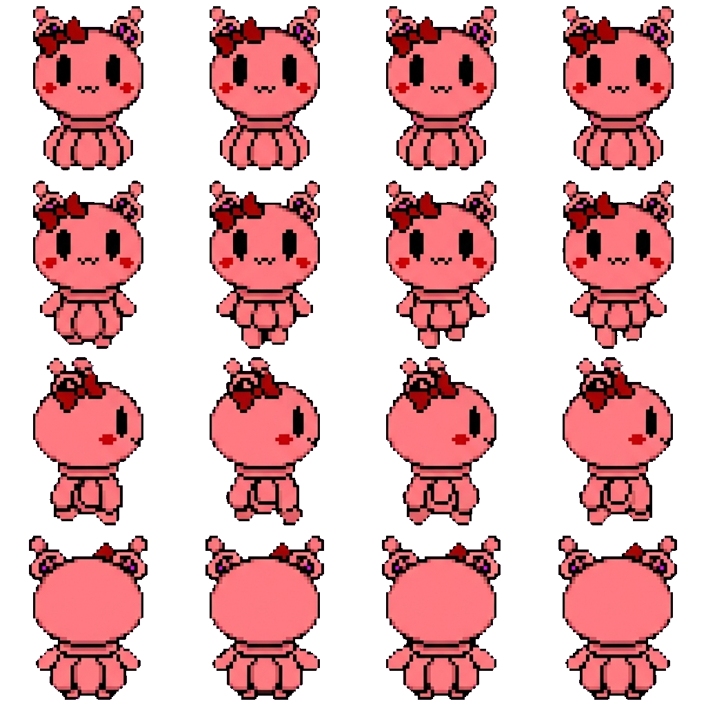 Viccy Pretty Blood Space Blubby movement sprite