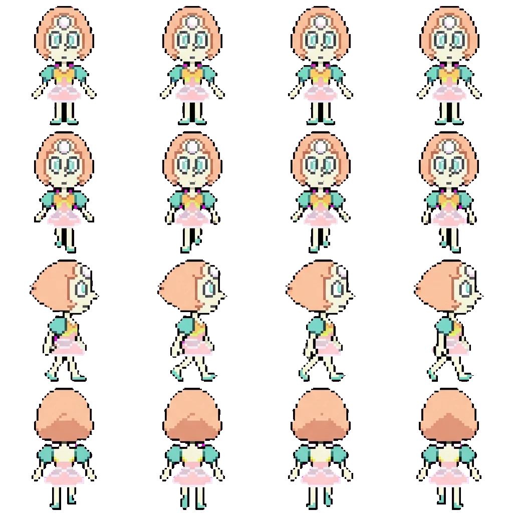 Pearl movement sprite