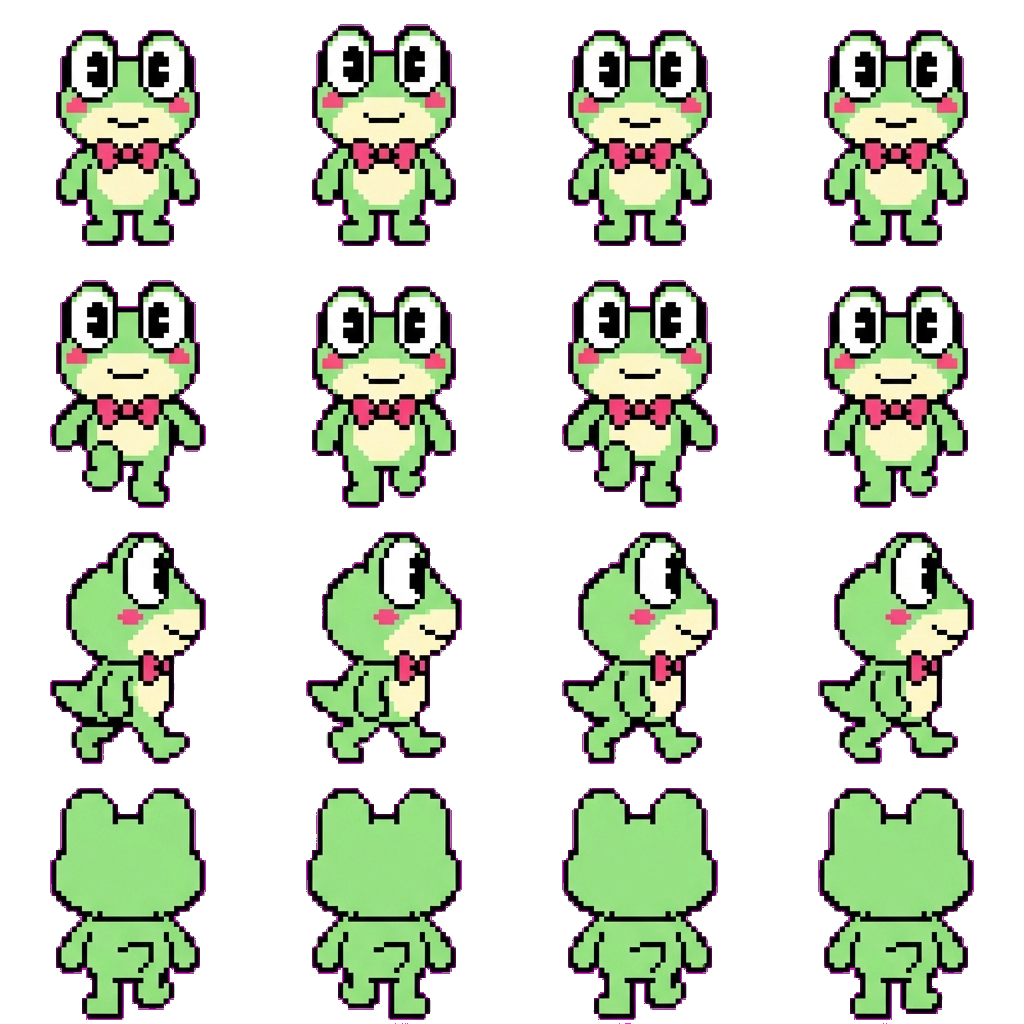 Ribbit movement sprite