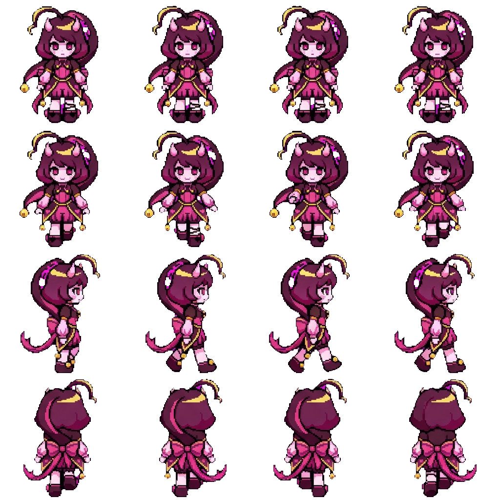 Columbina movement sprite