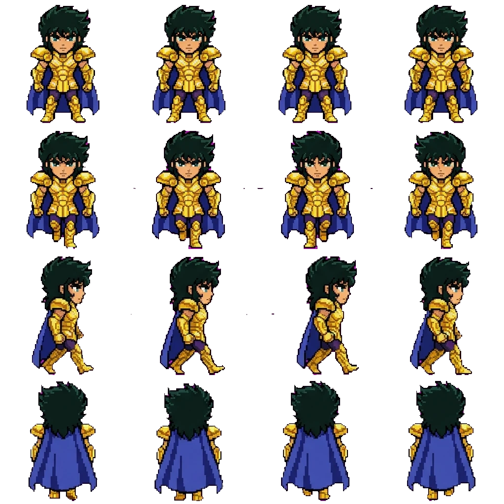 Shura de capricornio movement sprite