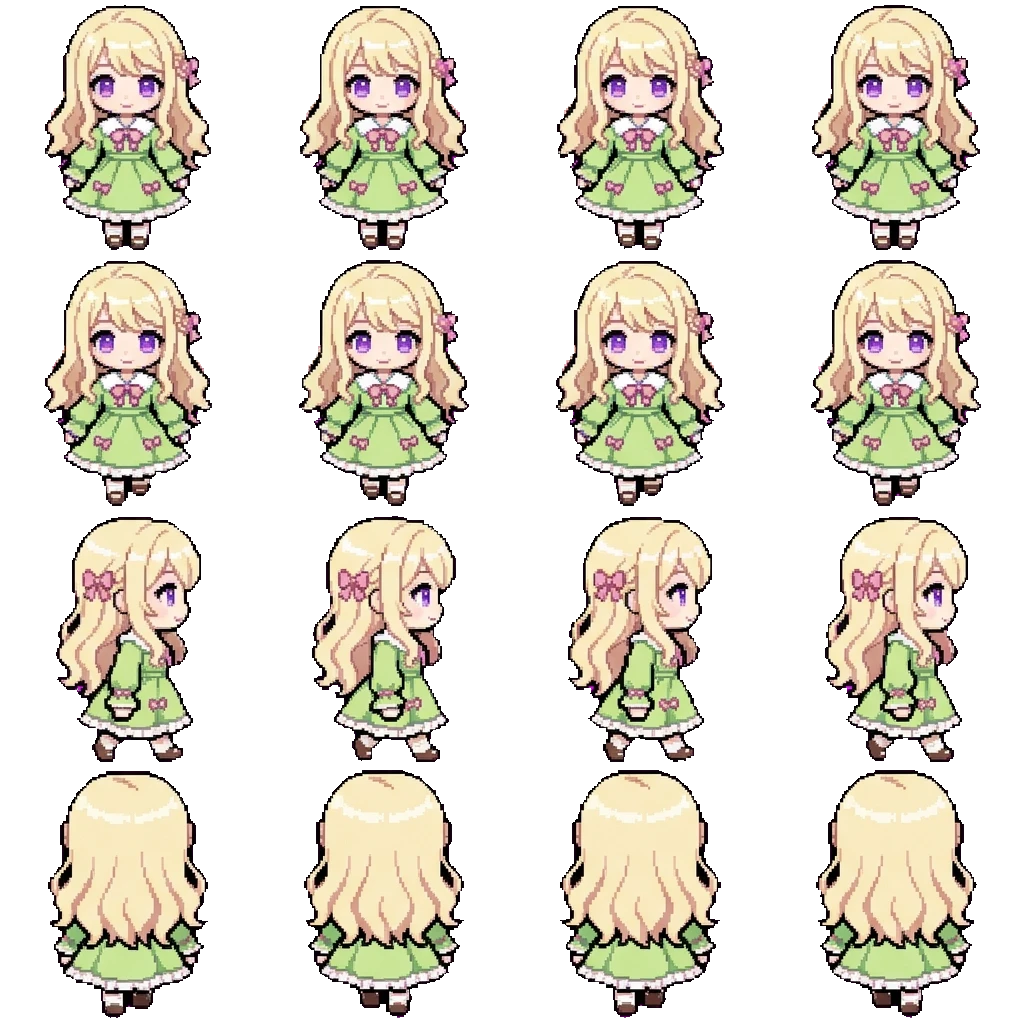 Aria movement sprite
