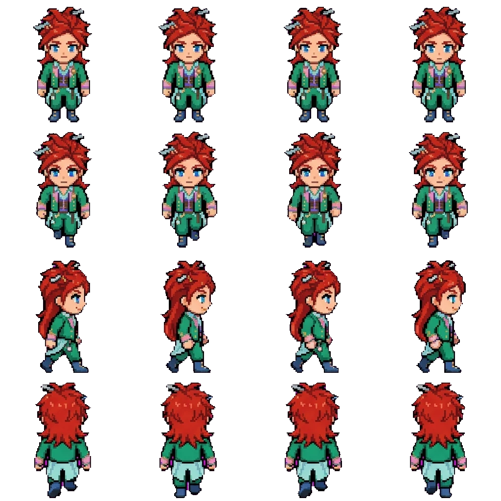 Rielle movement sprite