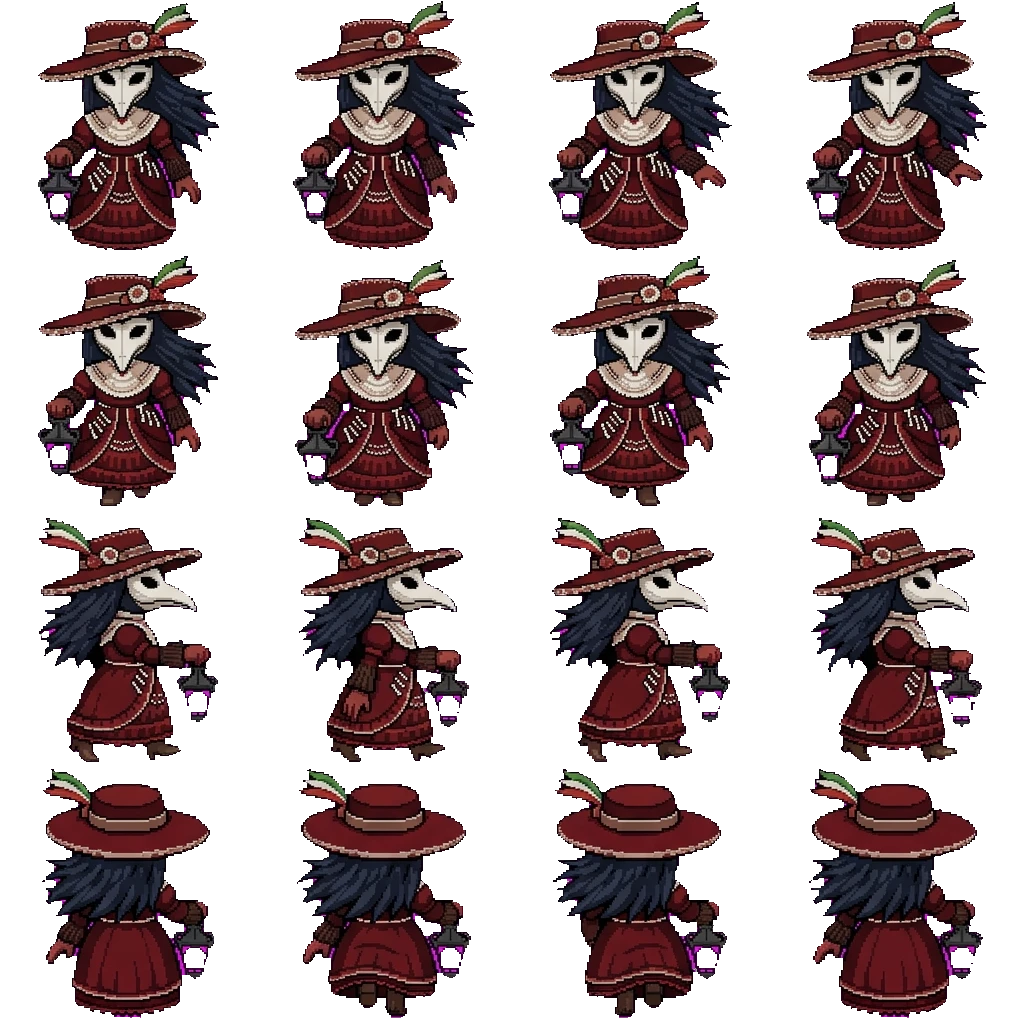 La Muerte movement sprite