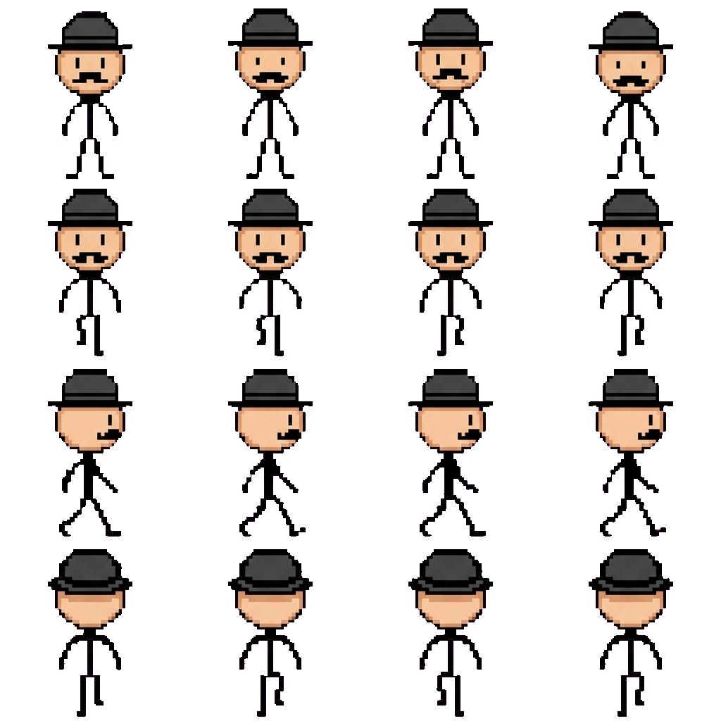 EVIL LARRY😈 movement sprite