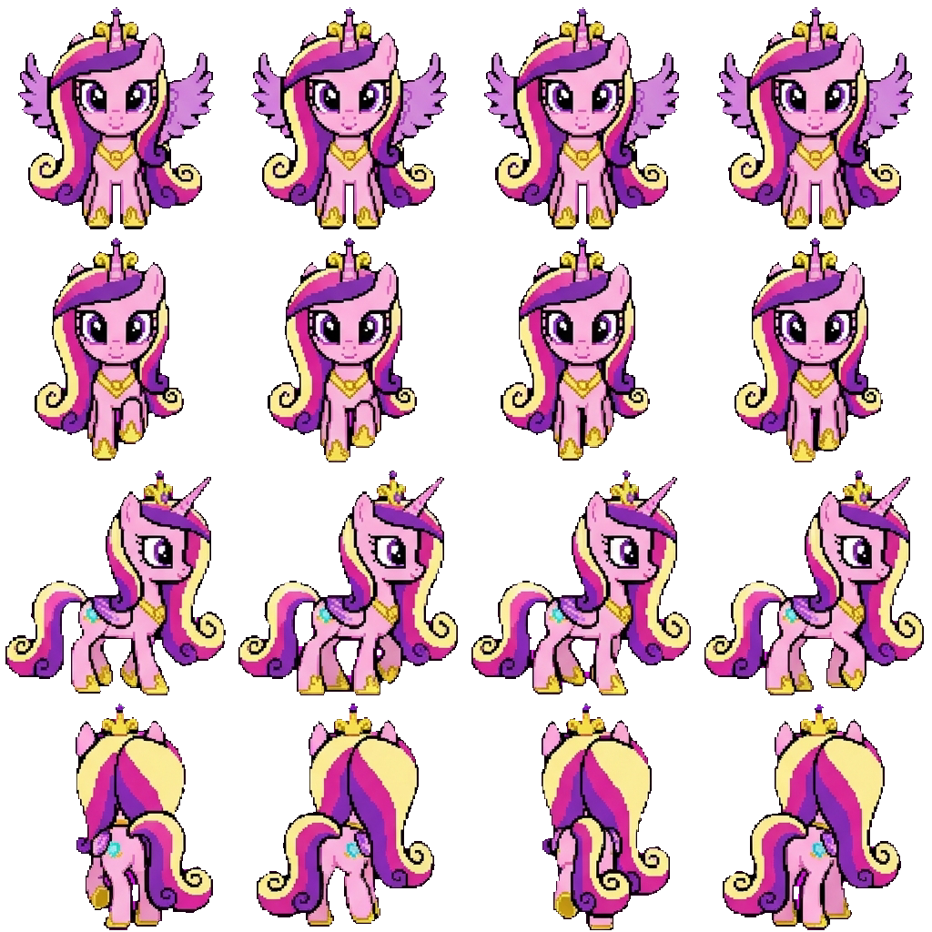 Princess Candace movement sprite