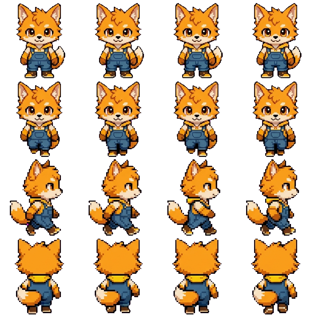 Hikari movement sprite