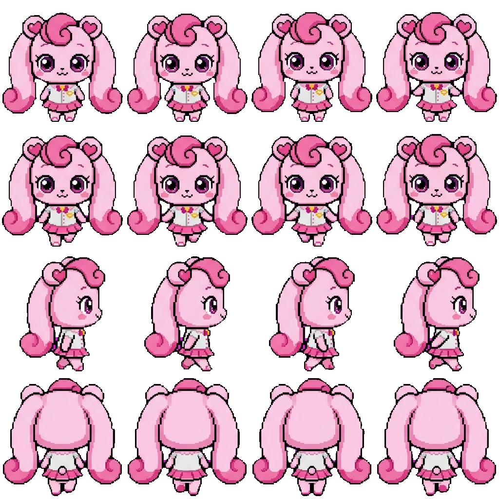 Heartsping movement sprite