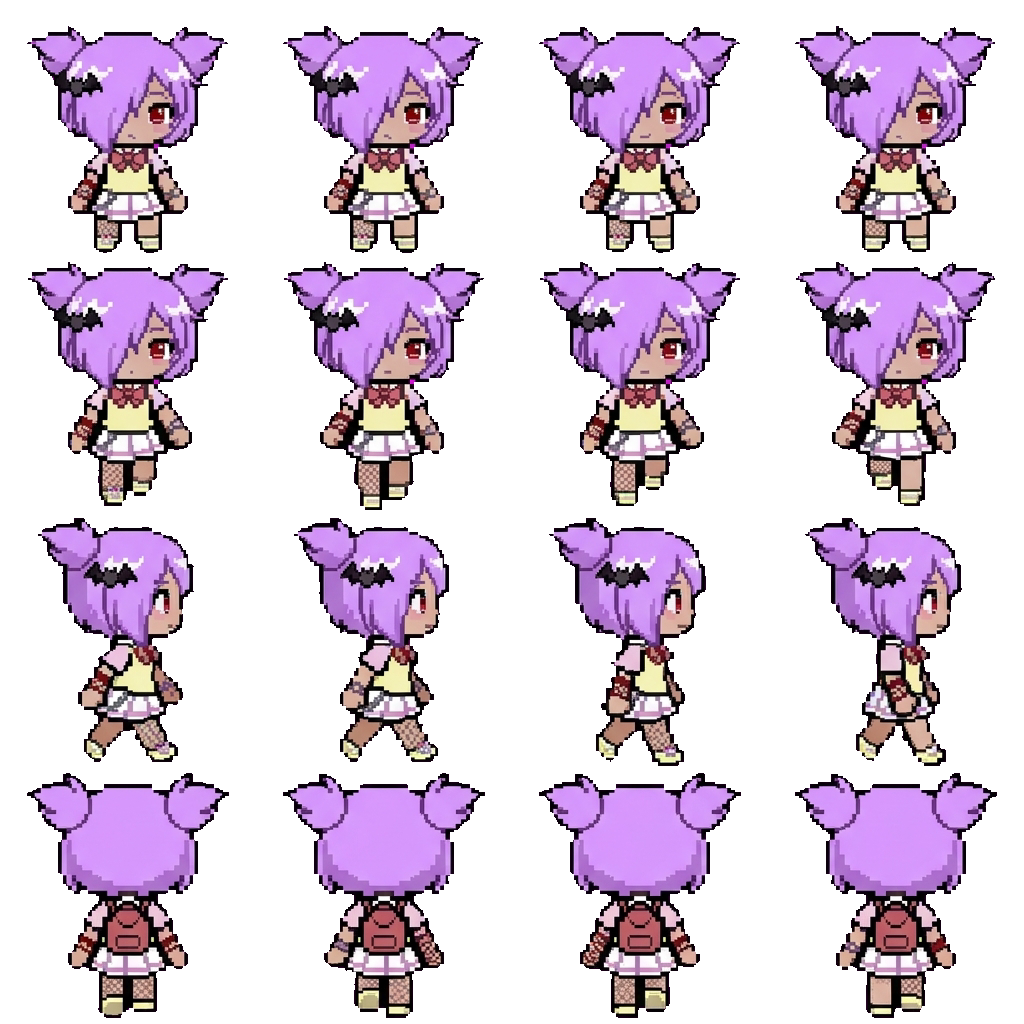 Kumi movement sprite
