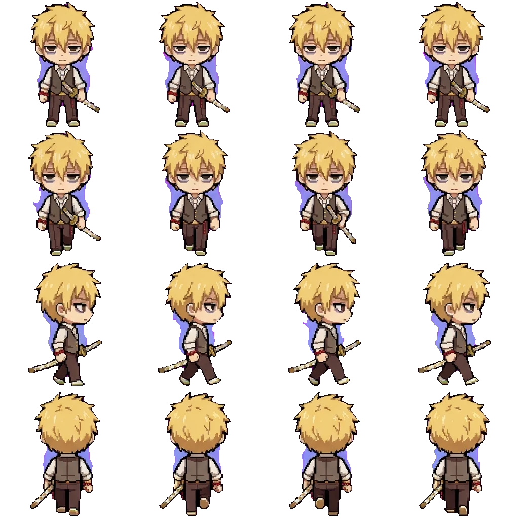 Teru movement sprite