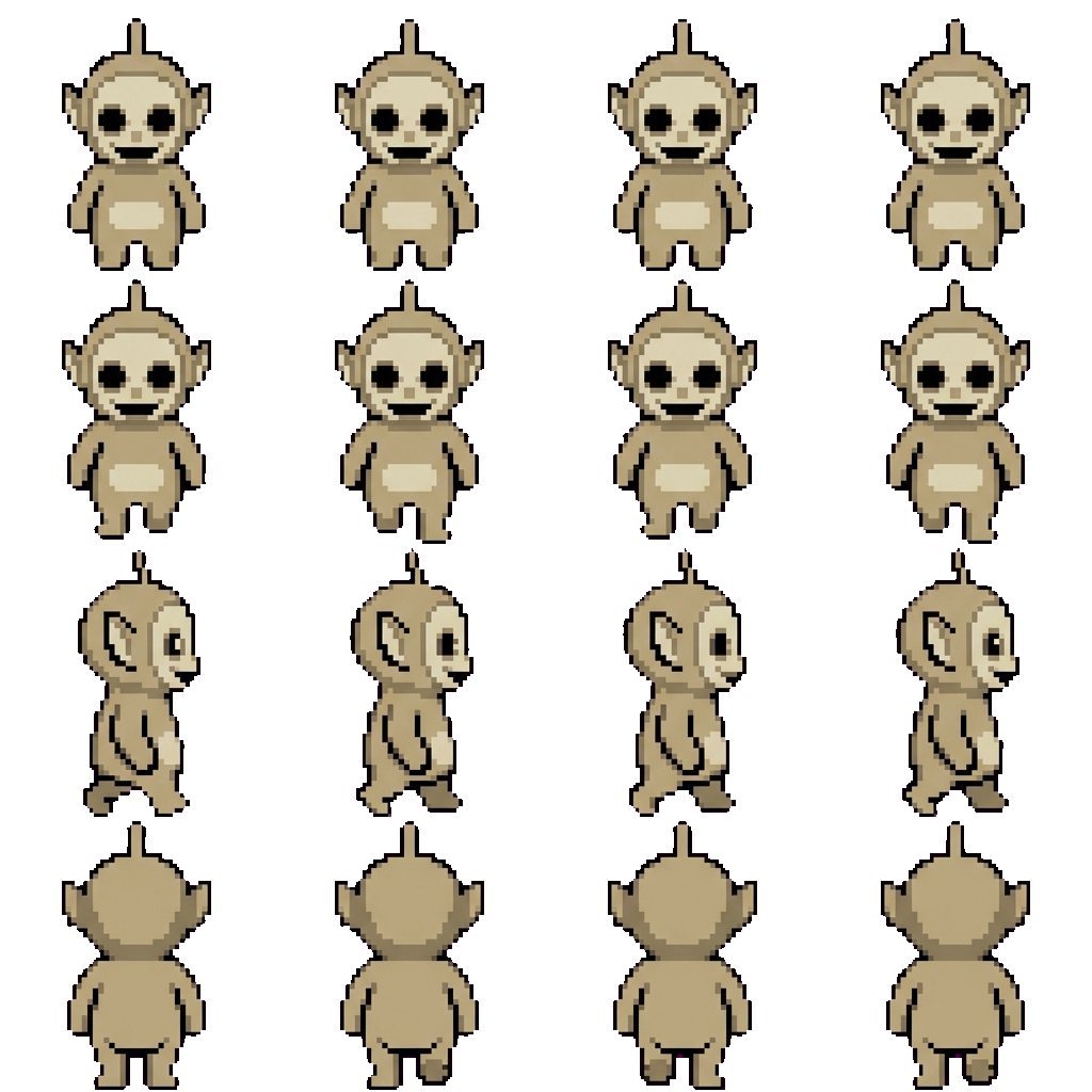 Newborn movement sprite