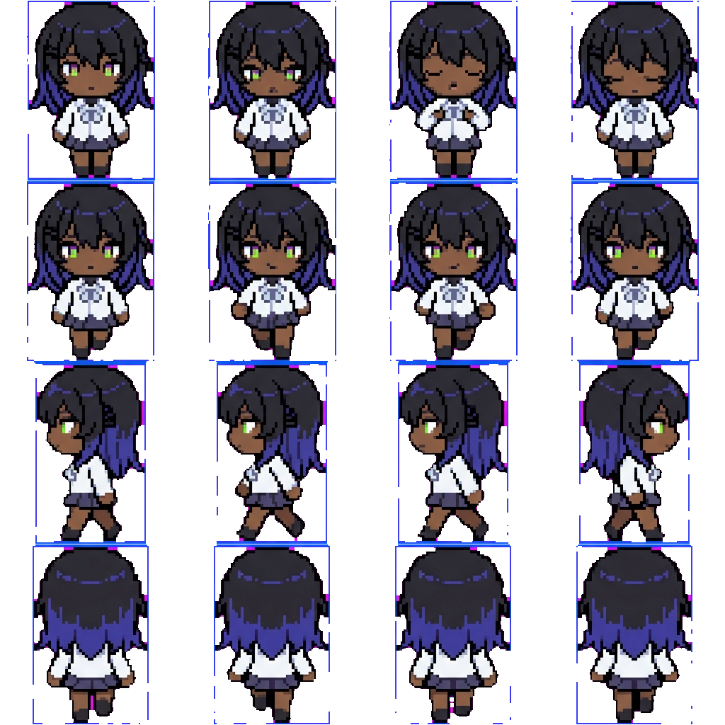 Eilene movement sprite