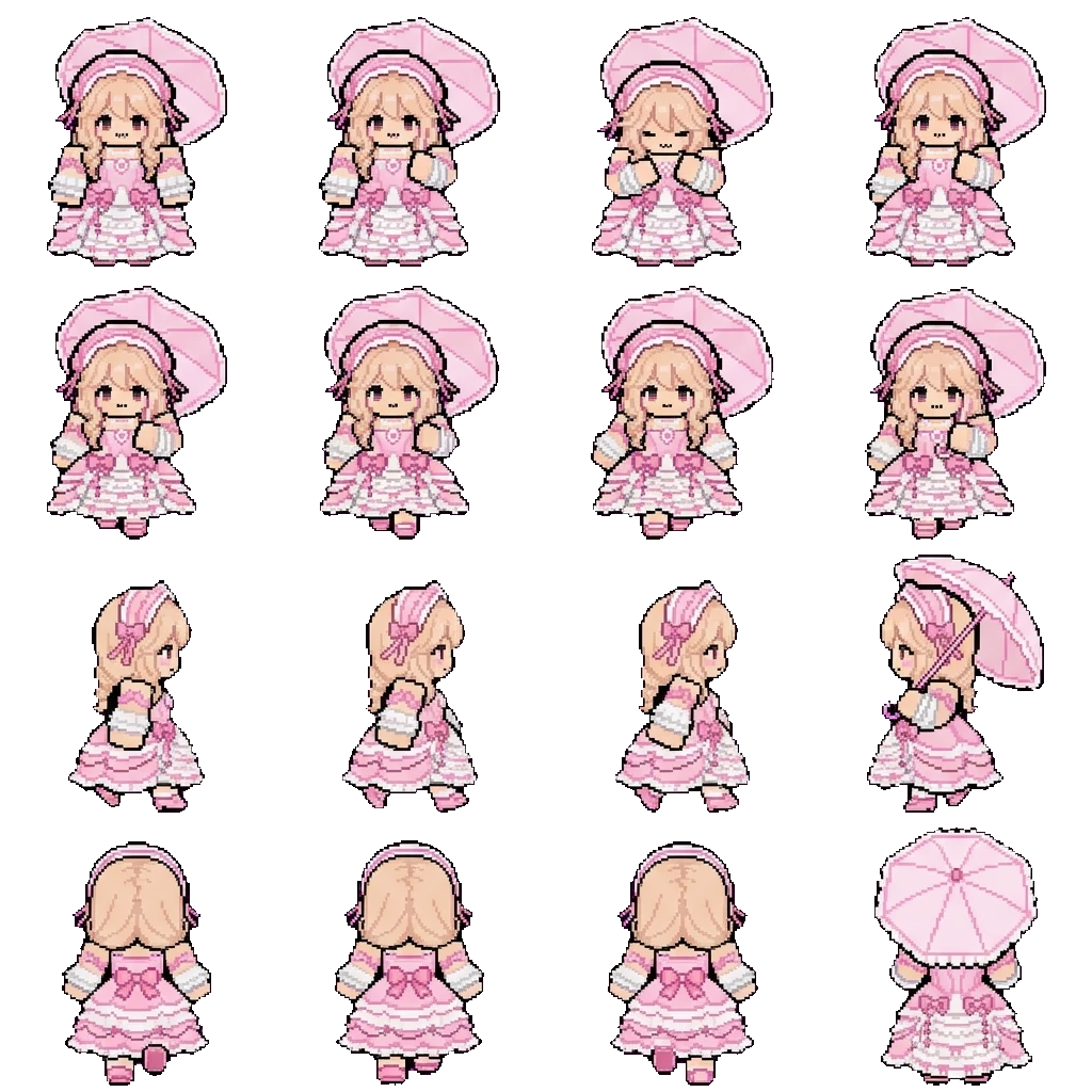 Sophie movement sprite