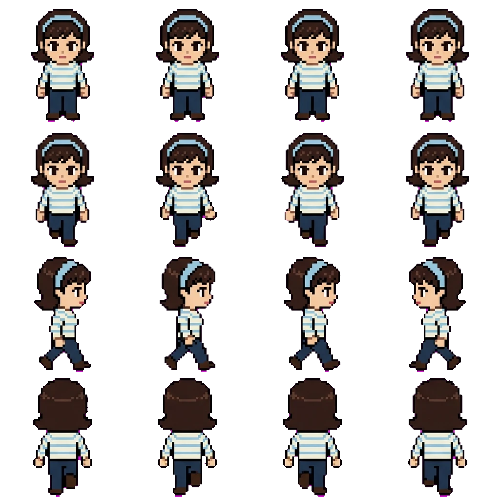 Daisy Randone movement sprite