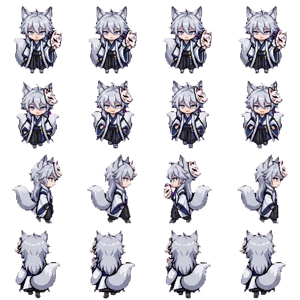 เหลียนฮวา movement sprite