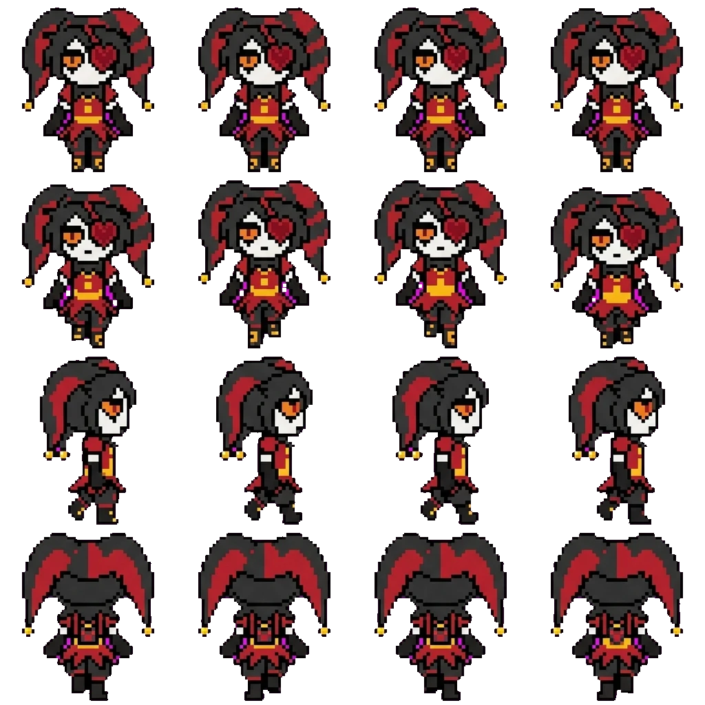 Blot movement sprite