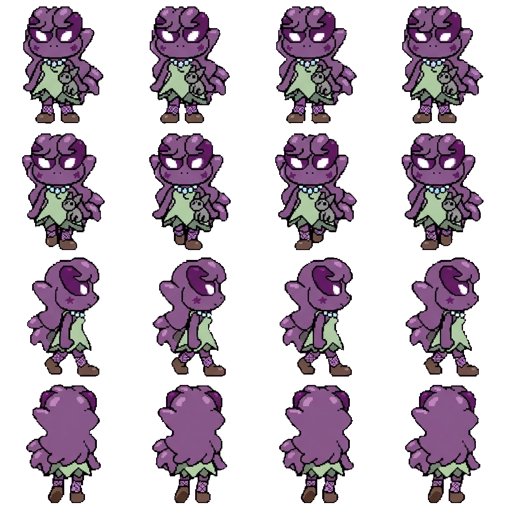 Nyra movement sprite