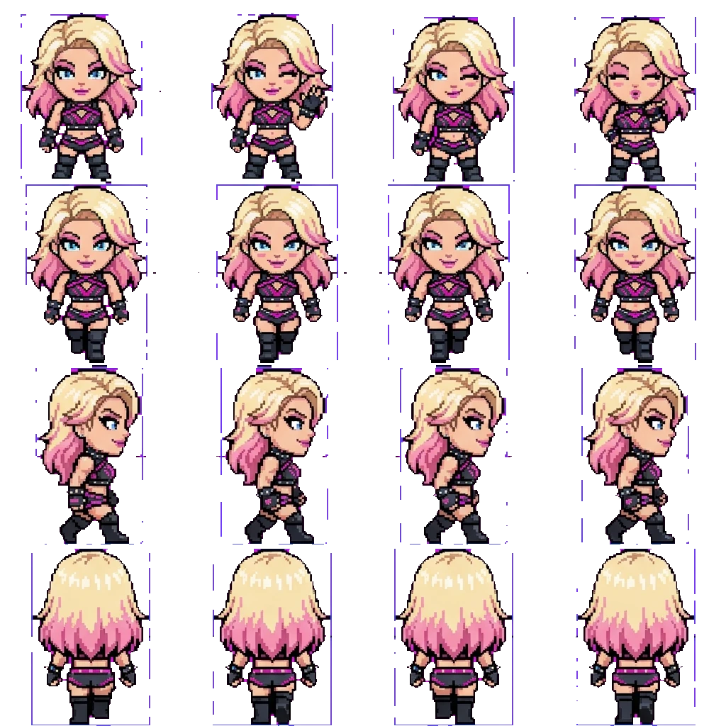 Louisa movement sprite