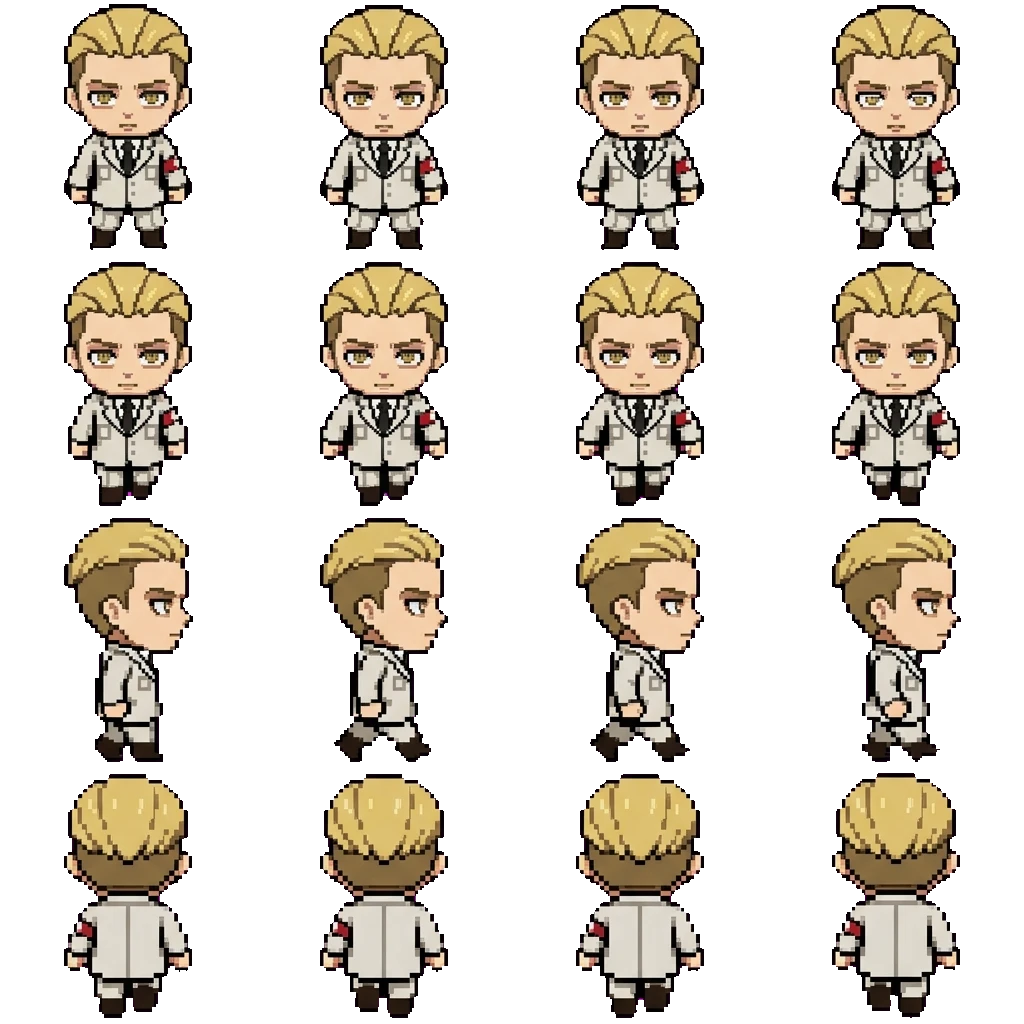 Porco Galliard movement sprite