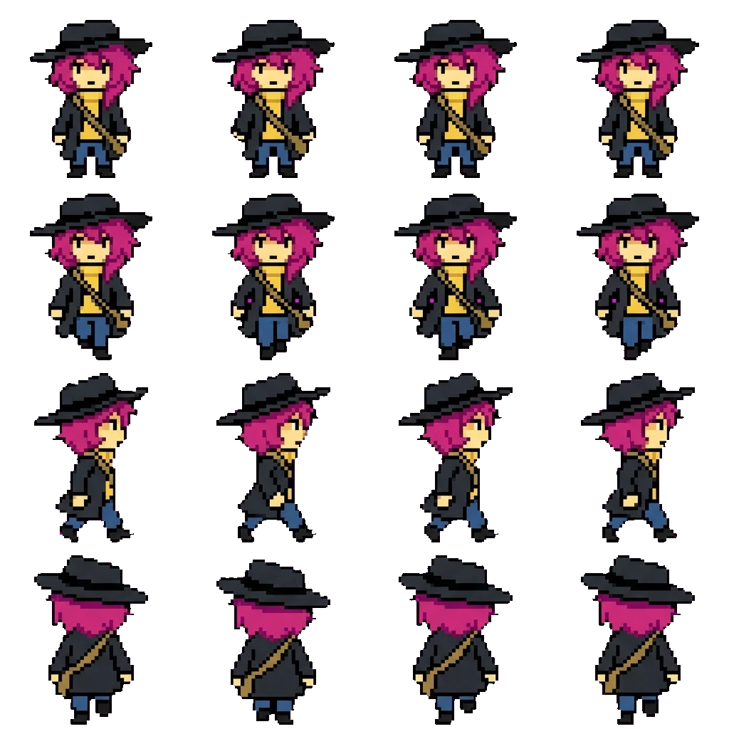 Jane Doe movement sprite