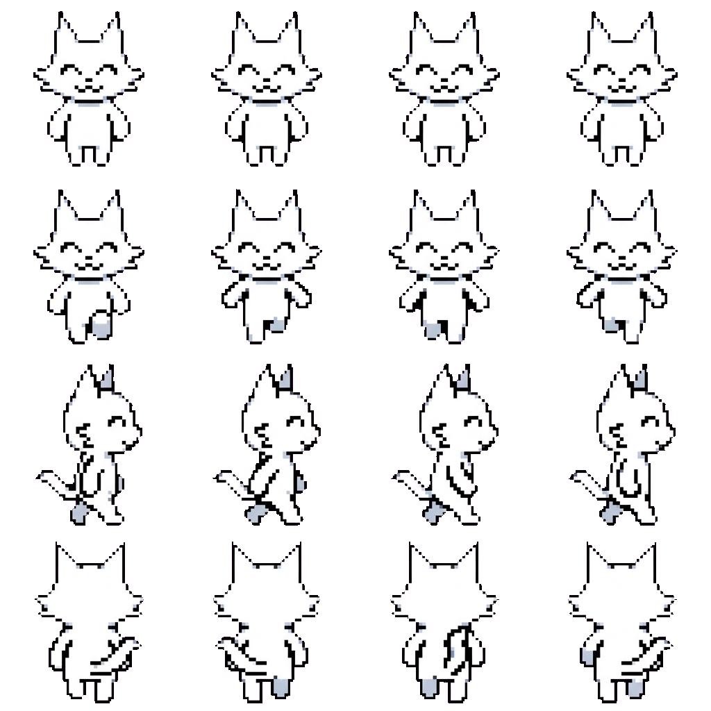 Puso movement sprite