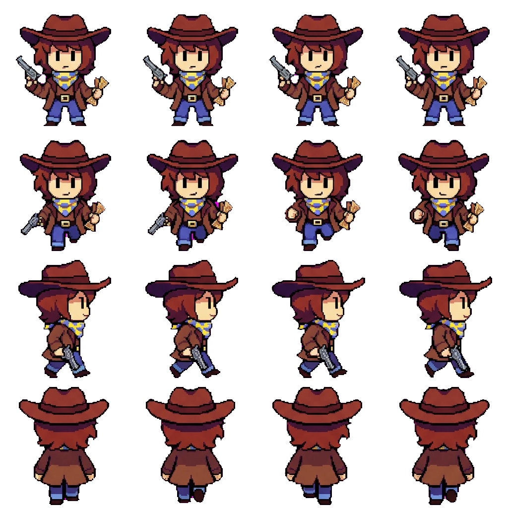 Clover movement sprite
